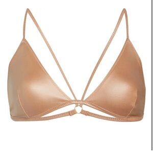 SKIMS Wet Jersey Triangle Bralette - Sienna